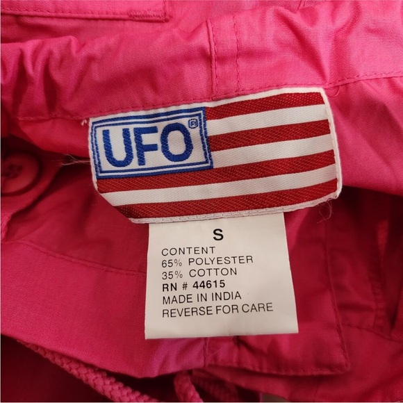 NWT DOLLS KILL UFO CONTEMPORARY- HOT PINK CLASSIC WIND PANTS size small - Picture 6 of 7